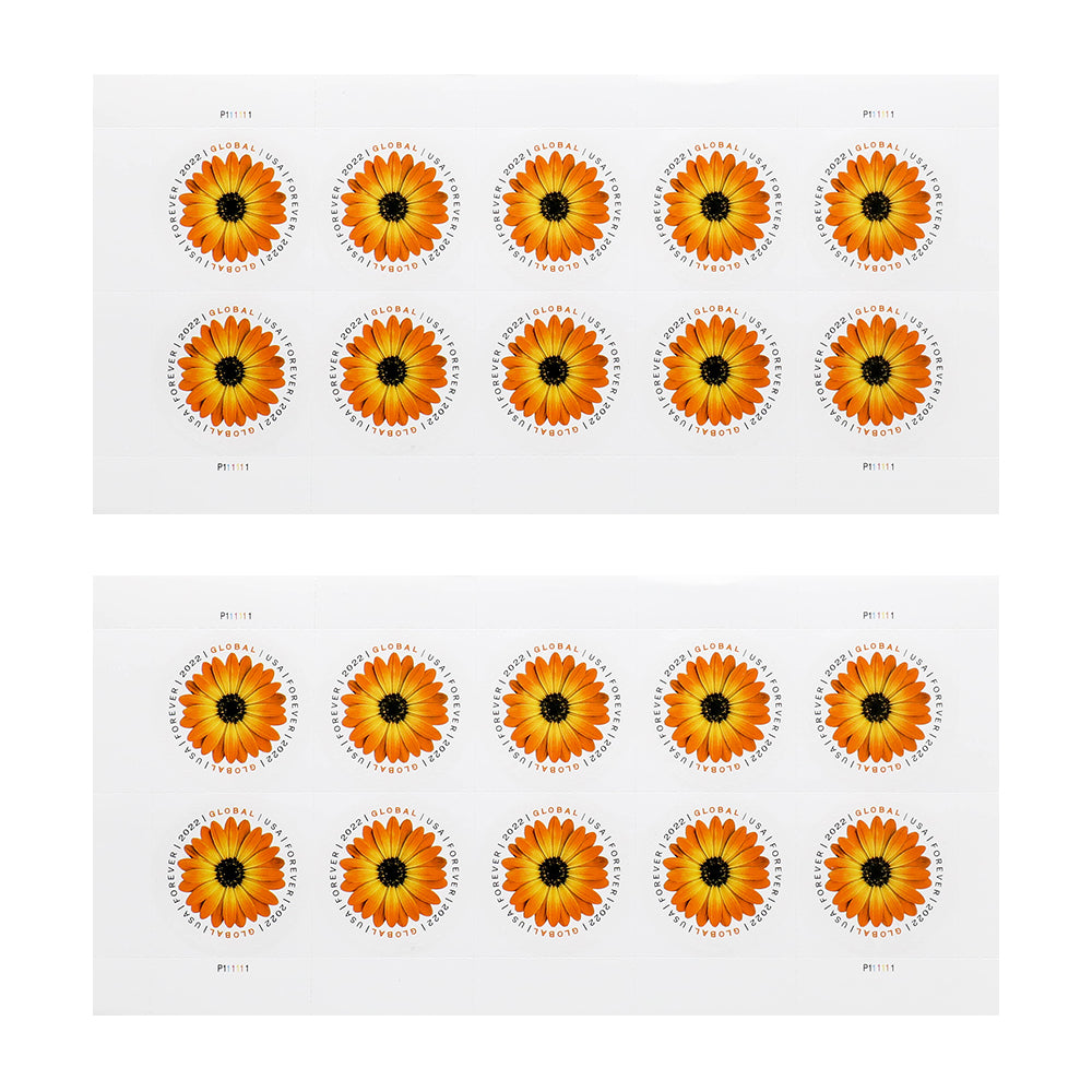 2022 US Global African Daisy Forever Stamps